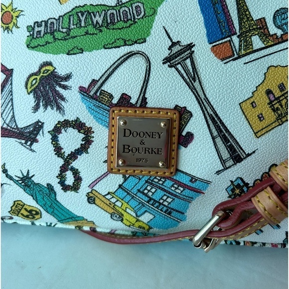 Dooney & Bourke EUC Route66 Satchel - Picture 3 of 14